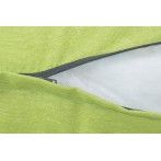 Vízlepergető Raklapbútor hátpárna cipzáras huzattal zöld 60x40x20cm 9900 - 4