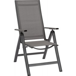 Spring kültéri összecsukható, dönthető háttámlás alumínium szék