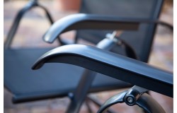 Acatop kültéri összecsukható alumínium szék antracit-fekete 69900 - 4