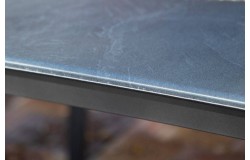 Kültéri alumínium étkezőasztal 160x90cm antracit-palaszürke (topalit) 229900 - 2