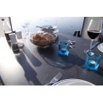Kültéri alumínium étkezőasztal 160x90cm antracit-palaszürke (topalit) 229900 - 4