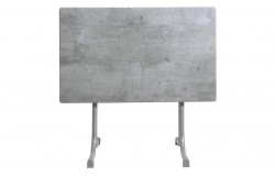 Összecsukható bisztró asztal 120x80cm platina-cementszürke (topalit) 89900 - 3