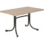 Összecsukható bisztró asztal 120x80cm antracit-natúr (topalit) 89900 - 2