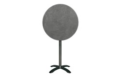 Összecsukható kerek bárasztal 80x110cm antracit-palaszürke (topalit) 99600 - 3