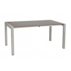 Kültéri étkezőszett 160-220cm kihúzható asztal és 6 szék alumínium-HPL grafitszürke 819900 - 7