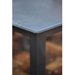 Kültéri étkezőszett 160x90cm asztal 4db összecsukható szék alumínium-topalit antracit 519500 - 11