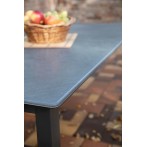 Kültéri étkezőszett 160x90cm asztal 4db összecsukható szék alumínium-topalit antracit 519500 - 12