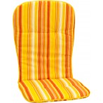 Bally narancssárga csíkos párna magastámlás székhez 96x44x4cm 4800 - 1