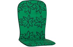 Bally virágmintás zöld párna magastámlás székhez 96x44x4cm 4800 - 1