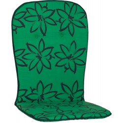 Bally virágmintás zöld párna magastámlás székhez 96x44x4cm