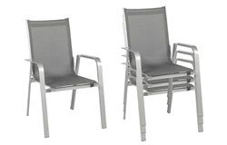 Urban kültéri alumínium Prémium szék grafitszürke 68900 - 3