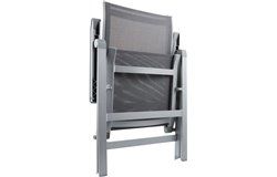 Urban kültéri összecsukható Prémium szék grafitszürke 67900 - 8