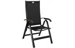 Acatop kültéri összecsukható alumínium szék antracit-fekete 69900 - 1