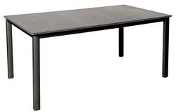 Kültéri alumínium étkezőasztal 160x90cm antracit-palaszürke (topalit) 249900 - 1