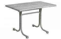 Összecsukható bisztró asztal 110x70cm platina-cementszürke (topalit) 76900 - 1