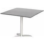 Összecsukható bisztró asztal 80x80cm platina-palaszürke (alumínium-topalit)