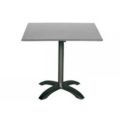 Összecsukható bisztró asztal 80x80cm antracit-palaszürke (alumínium-topalit)