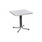 Összecsukható bisztró asztal 70x70cm antracit-inox (topalit) 69900 - 1