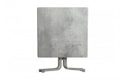 Összecsukható bisztró asztal 70x70cm platina-cementszürke (topalit) 69900 - 3